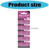 10pcs/sheet AG2 LR726 Button Cell Batteries 1.5V High Capacity Coin Battery for Watches Toys And Small Electronics