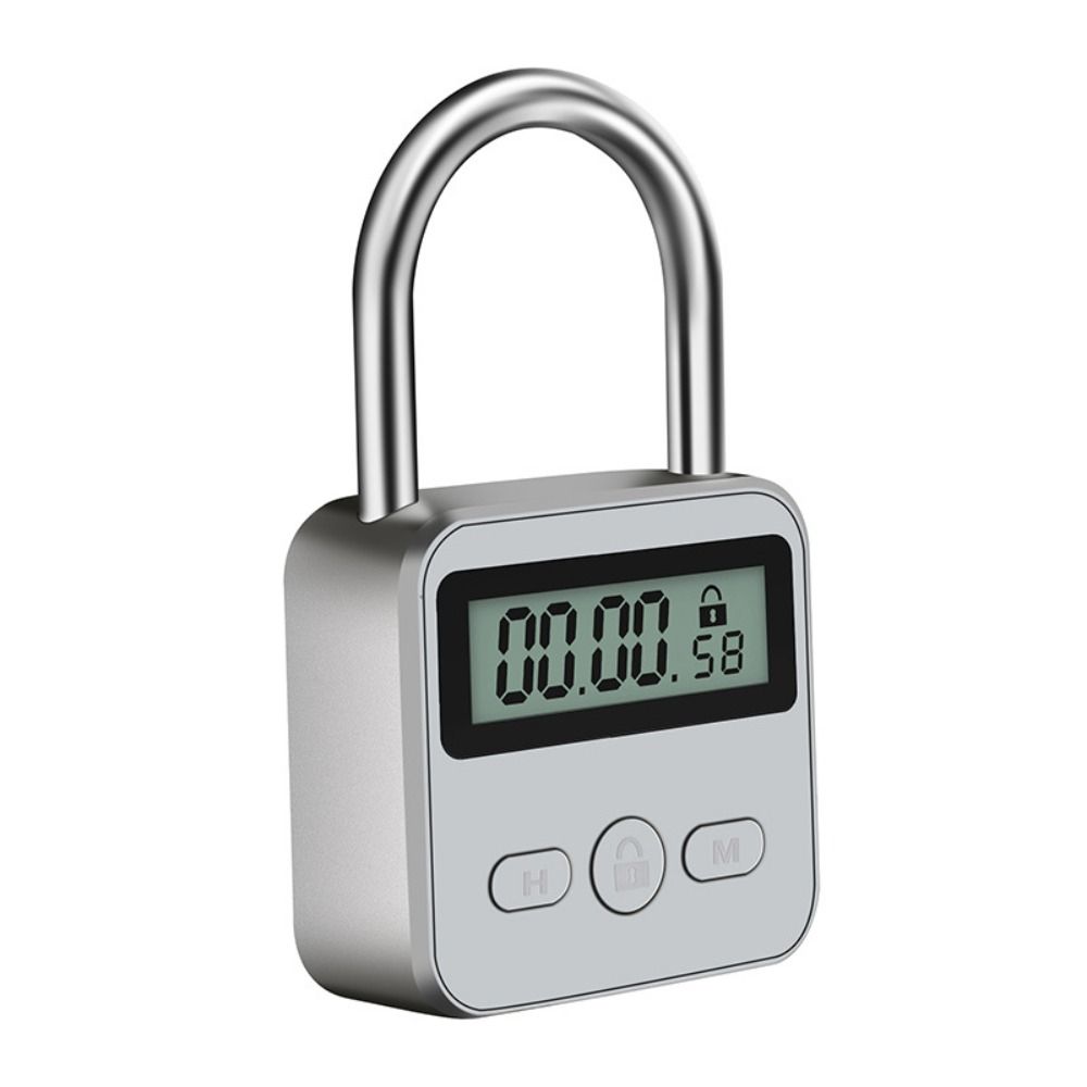Multi Function Security Lock LCD Display Smart Time Lock Electronic Timer  Hardware
