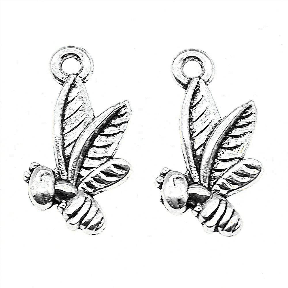 Large Pendants Bees Honeycomb Charms For Bee Themed DIY Jewelry Making