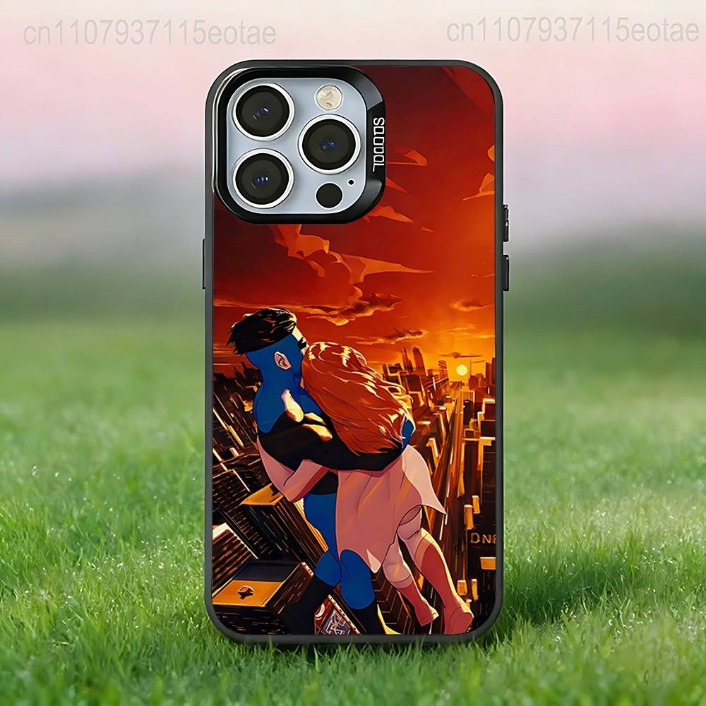 Adult animation l-Invincible  Phone Case For iPhone 17,16,15,14,13,12,11,Pro,Max,Plus,E,Air,Mini Anti Fall Black  Bumper