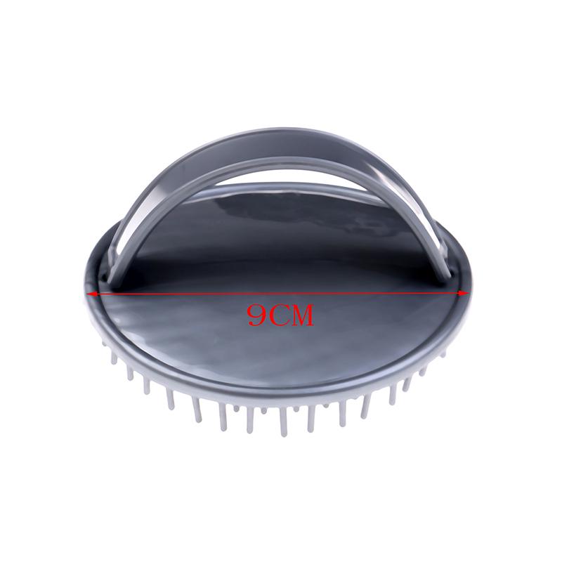 Shower Hair Shampoo Brush Comb Silicone Massage Scalp Anti-Skid Hairbrush Care