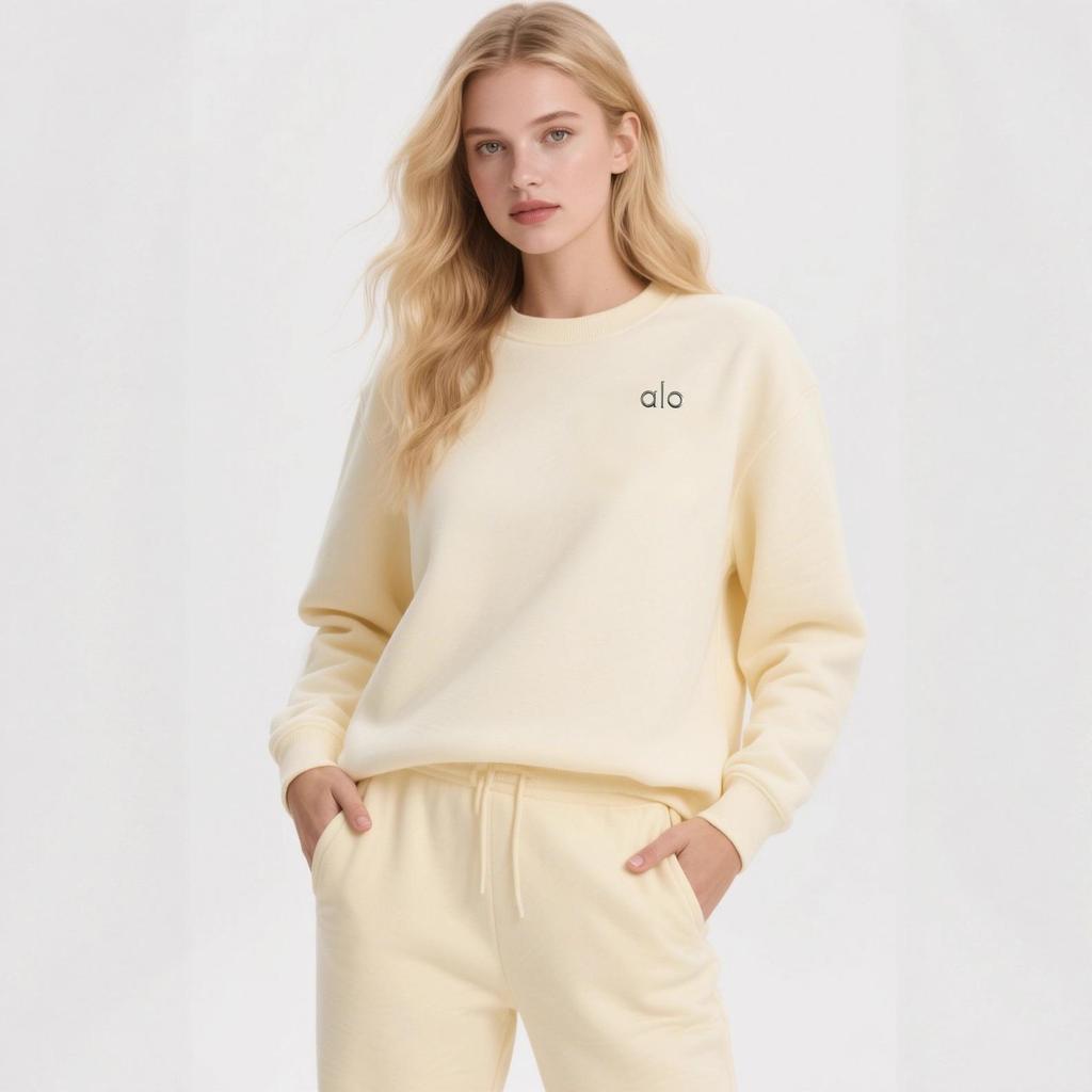 Unisex American Style 3D Reflective Logo Casual Sweatshirt