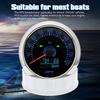 85MM Digital GPS Speedometer 0-160MPH 0-200KMH Speed Meter With GPS Antenna For Car Marine Boat 7 Color Backlight Speed Gauge