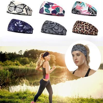 Headband Scarf Stretchable Sports Headband Fitness Sweat Bands Yoga Hair Bands Running Hairband