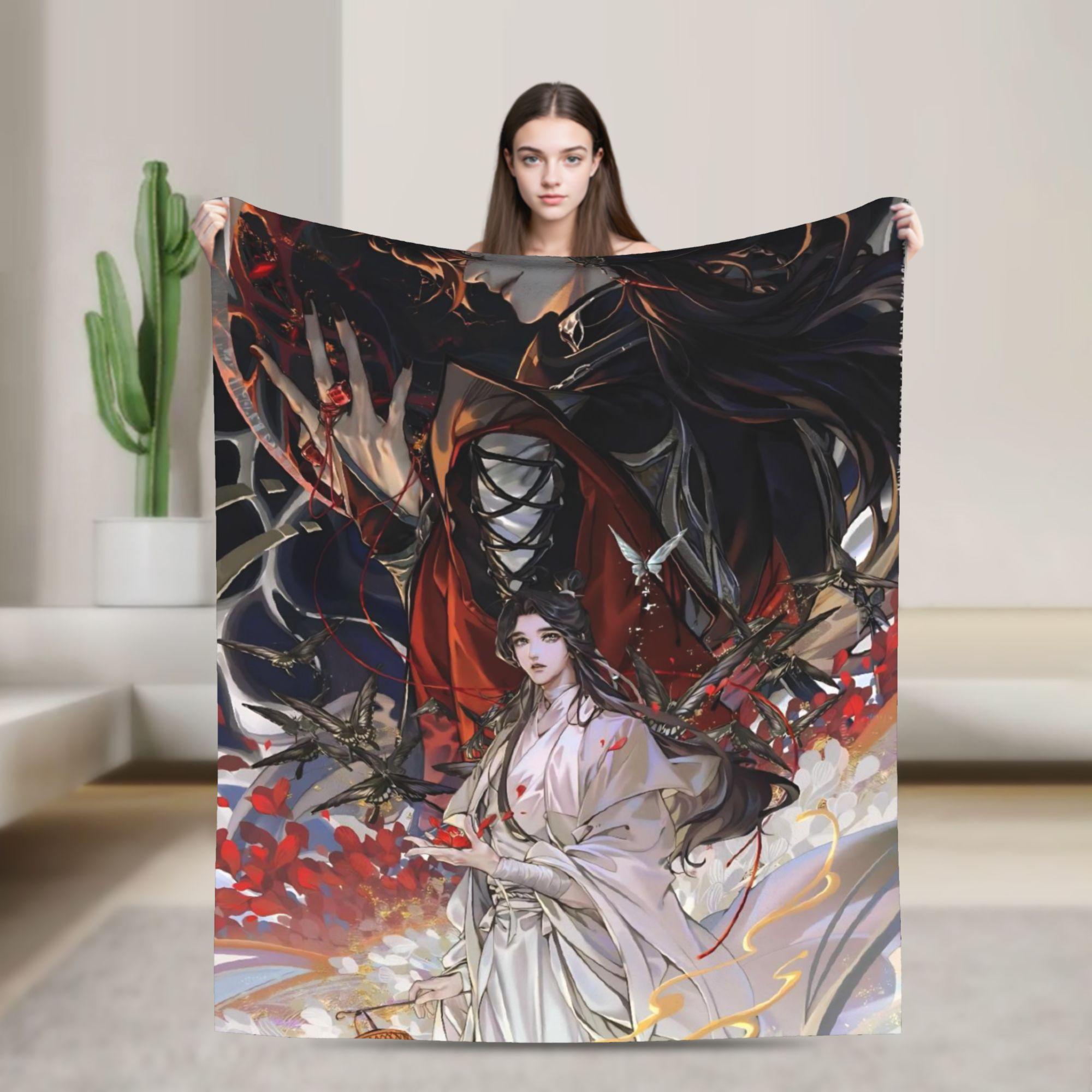 Благословение Небесного Владыки Плед Супер Теплый Плед Зимний Путешествие Гостиная Новинка Покрывало 30x40in