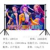 Theme Birthday Background Cloth Anime Cartoon Children's Birthday Party Decorative Props Photography Photo Screen