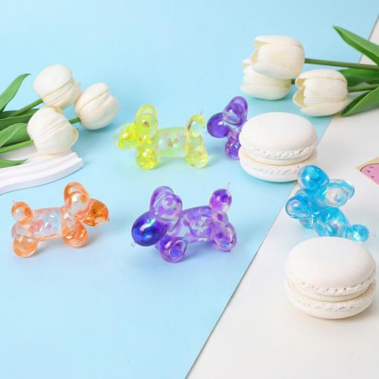 Soft Squeeze Toy Silicone Balloon Dog Shape Stress Relief Toy Slow Rebound Portable Fidget Toy for Kids And
