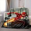 1 Stück Flash Superhelden Decke Polyesterfaser, Ganzjahreskomfort für Sofa, Bett, Büro, Auto, Camping, Ideale Heimdeko & Geschenk, Bürokomfort