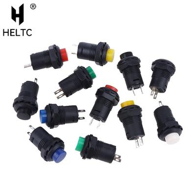 10pcs Self-Lock /Momentary Pushbutton Switches DS-428/427 12mm OFF- ON Push Button Switch 3A /125VAC 1.5A/250VAC DS-428/427