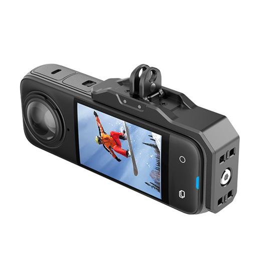 Horizontal Action Camera Bracket Mount Durable Structure Compact Portable Magnetic Horizontal Adapter Bracket for Insta360 X4