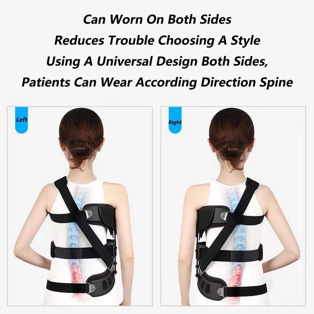 Adjustable Scoliosis Posture Corrector Back Postoperative Recovery Spinal Auxiliary Orthosis  Adults Health Care Device