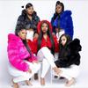 Fur Autumn and Winter New Imitation Fur Warm Hooded Fur Coat Women
