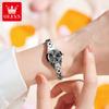 OLEVS Luxury Fashion Women's Watches Rose Tungsten Steel Elegant Brand Quartz Watch for Lady Beautiful Trend Original Wristwatch