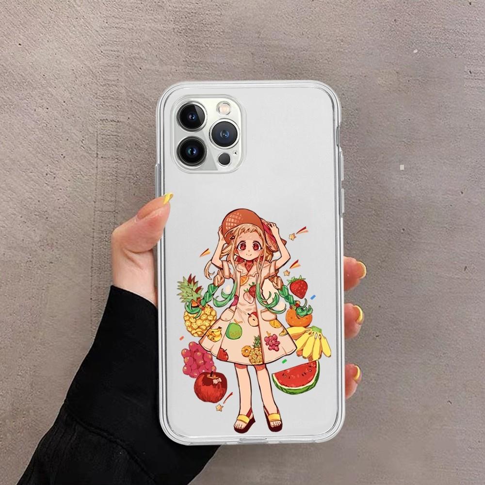 Hanako Kun Yashiro Anime Phone Case For iPhone 15 13 14 Pro Max XS XR 12 11 Pro 13 Mini 6 7 8 Plus Soft Clear Back Cover