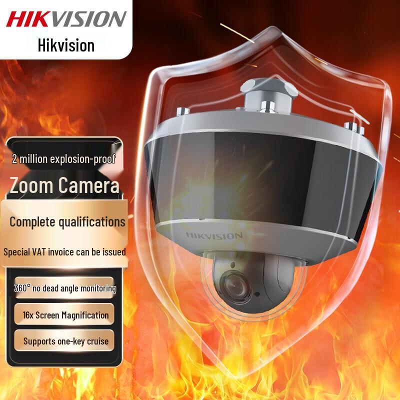 

Hikvision Explosion-Proof Infrared POE Surveillance Camera CN plug (adapter included)