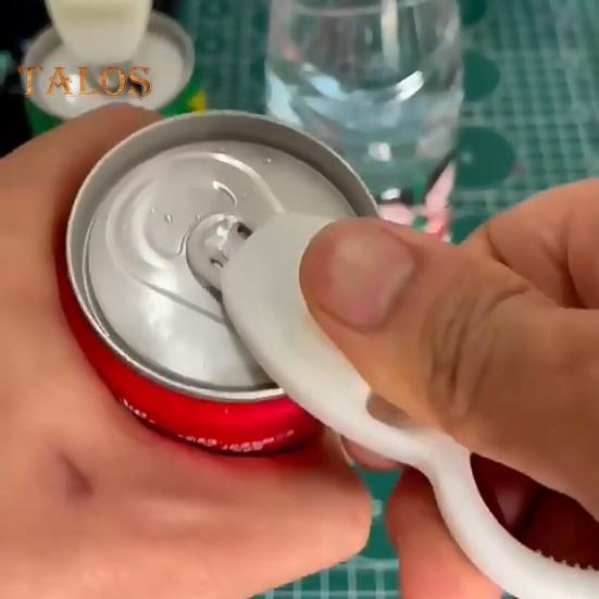 Keychain Bottle Opener 3 In 1 Portable Durable Multifunctional Pain Free Opening for Beer Water Soda