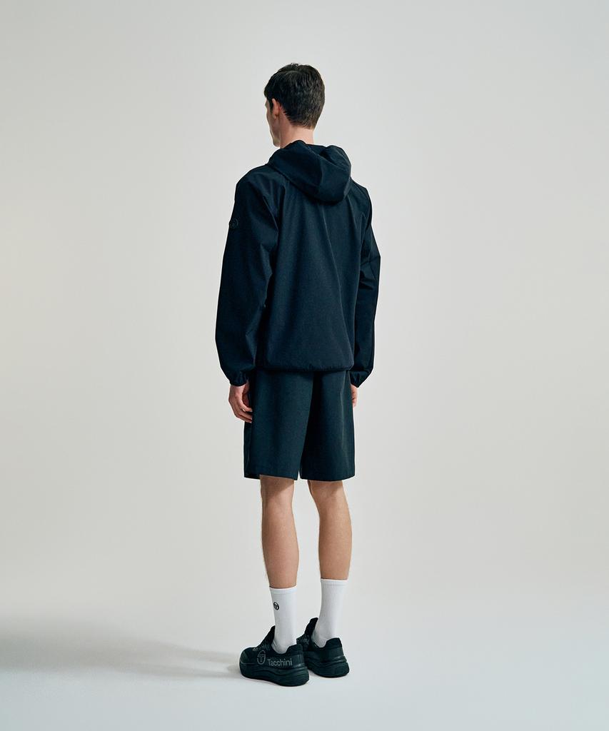 Sergio Tacchini U Single-Layer Woven Jacket (Black)