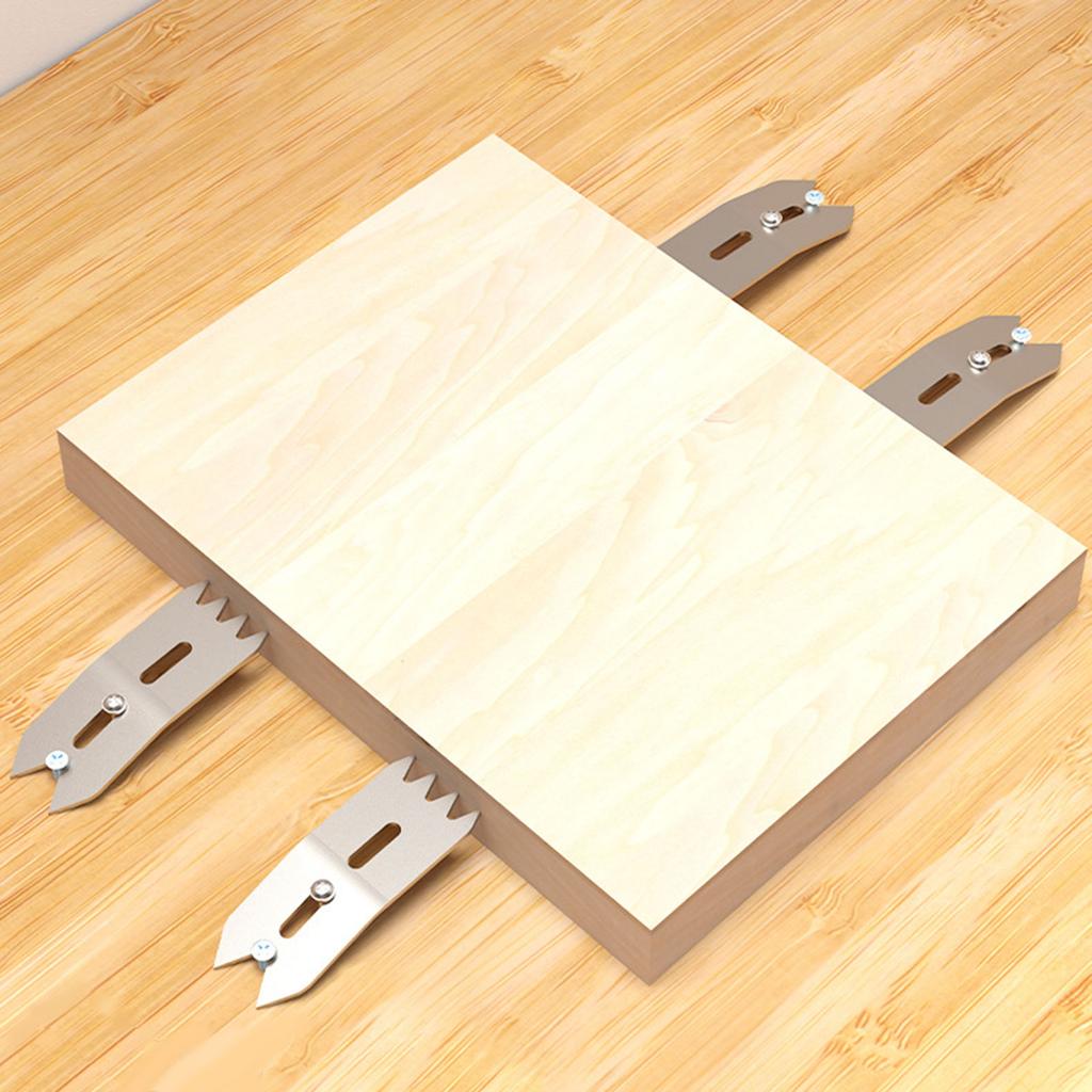 6Pcs Slab Clamping Dogs for Woodworking Tools Pinch Dogs Router Sled For Woodworking CNC Panel Processing