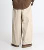 Beoteunseoul Pintuck Wide Balloon Chino Pants (Beige)