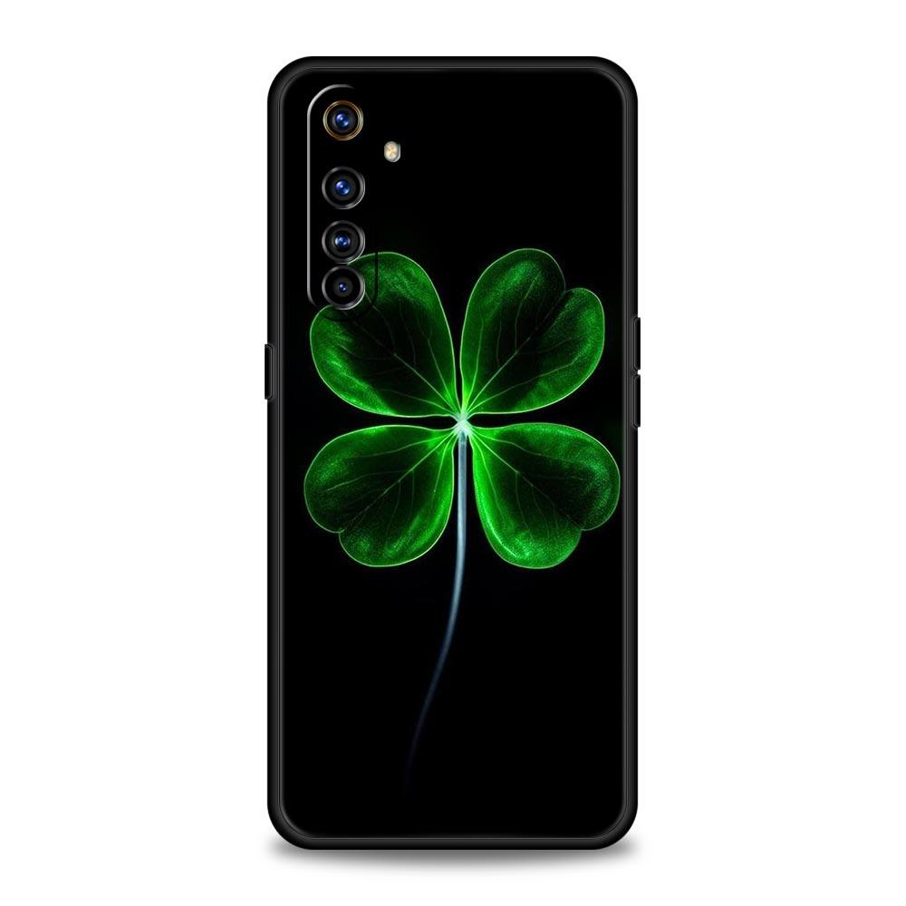 Lucky Grass Phone Case For Realme 12 11 10 9 8 5G 7 6 GT5 GT3 GT2 Pro Plus C21 C11 C25 C35 For Realme GT Neo 2 3 3T Soft 5 Cover