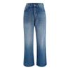 Women's Jeans Women's Washed High Waist Wide Leg Trousers