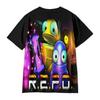 Damen Herren Freizeit T-Shirt REPO Print T-Shirt Sommer Frau Mann Kleidung Mode R.E.P.O T-Shirts