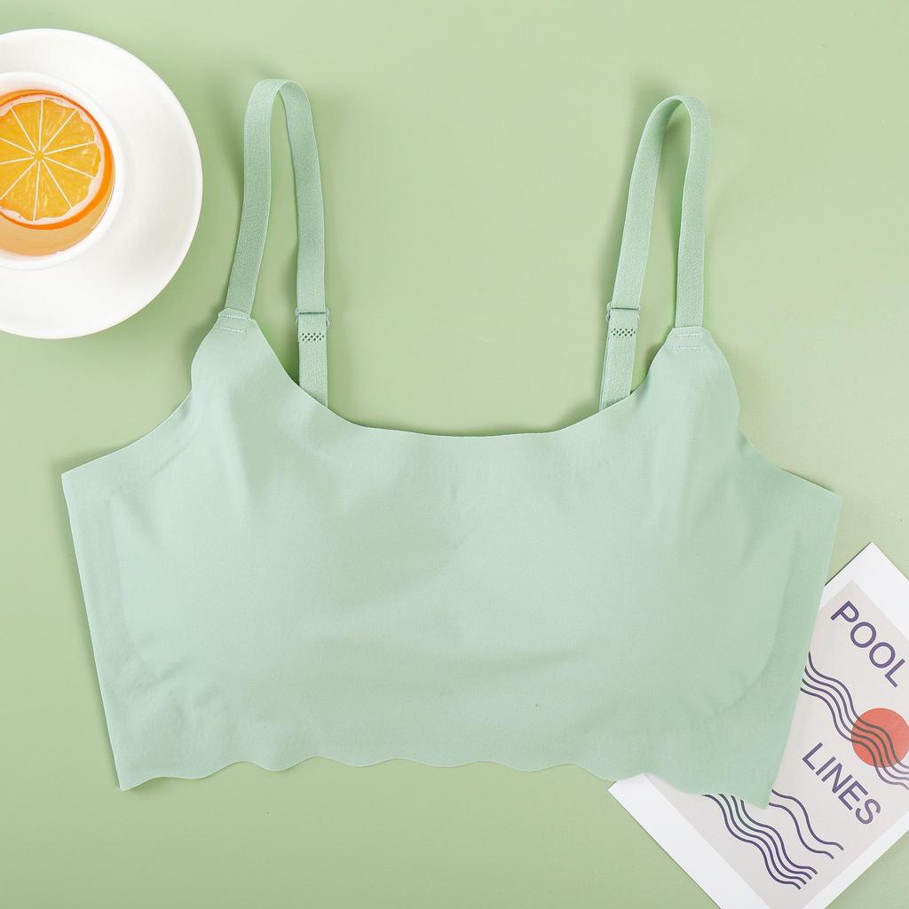 Nahtloser kabelloser Push-Up Schlaf-Stütz-Anti-Shake Sport-BH der zweiten Generation für Damen