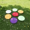 Candy Color Seat Cushion Simple Fabric Sponge Cushion Round Chair Cushion  Outdoor Picnic