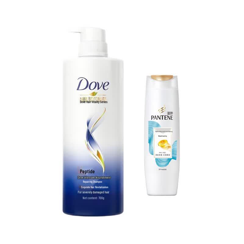 Dove Intensive Repair & Pantene Hydrating Shampoo Bundle