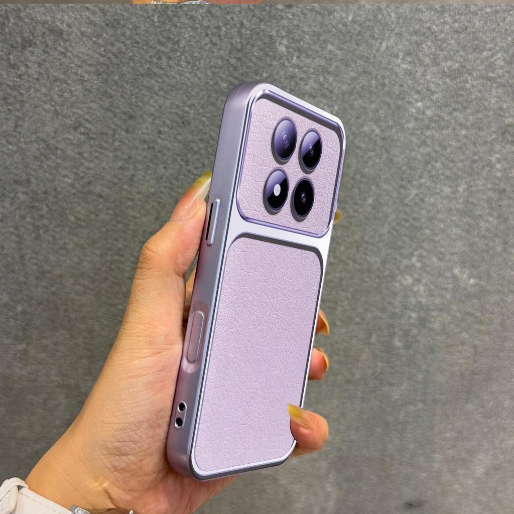 Luxury Faux Leather Case for Xiaomi Redmi Note 15 Pro+,Pro 5G 4G,POCO M8 Pro 5G Shockproof Big Window
