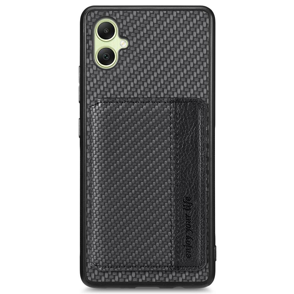 For Samsung Galaxy A05 4G Case Kickstand Card Slots Leather+PC+TPU Phone Cover