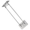 RV Shower Corner Storage Bar, Adjustable Stainless Steel Bathroom Corner Storage Bar for Camper