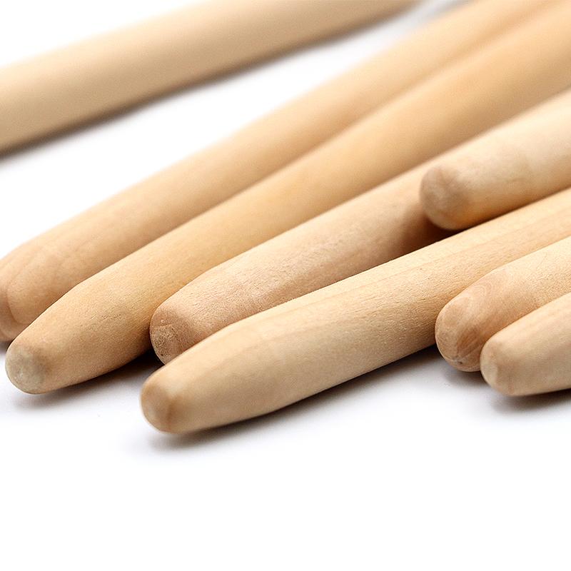 4Pcs Beekeeping Tool Bee Queen Wooden Stick Stylobate Rod Queen Standard Wax Bowl Cell Yukon King Rod Machine System