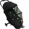 Baby Stroller Frame with Zipper & Embroidery Mosquito Net, Foldable & No Installation Needed.