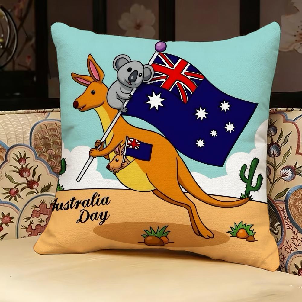 Australia Fashion Pillow Case Pillowcase, Double-Sided Printed, Sofa Cushion, Bedroom Headboard Pillow