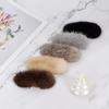 LALA Natural Mink Fur Snap Clip
