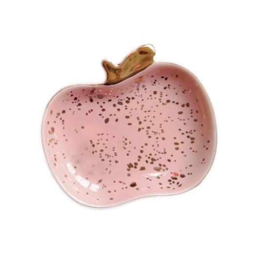 Jewelry Dish Cute Multi-purpose Ceramic Earrings Decorative Display Bowl for Indoor