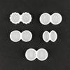 Rugby Baseball Sunflower Earring Silicone Mold Suitable for Epoxy Resin Diy Craft Pendant Stud Earrings Jewelry Making