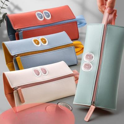 Internet Celebrity Student Pencil Case Appearance Monster Pencil Case Personalized Stationery Box Japanese Pencil Case Large Capacity Waterproof