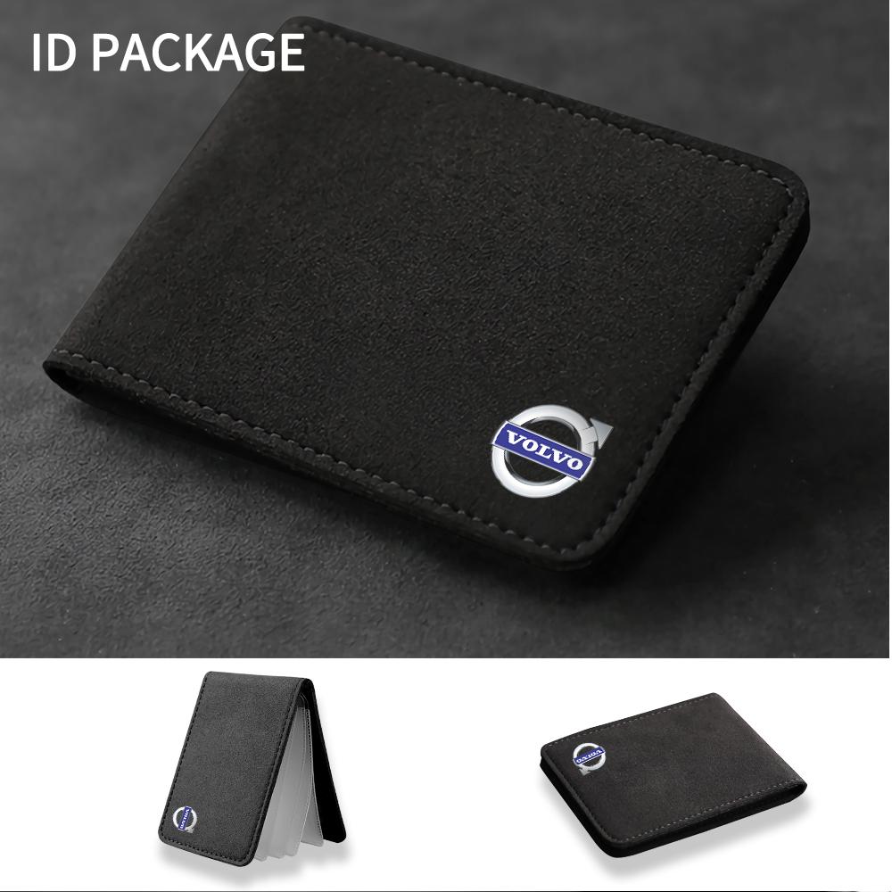 Auto Driver License Cover Tumbled Leather Material Car Driving Documents Case Credit Card Holder For Volvo S80l Xc60 Xc90 S40