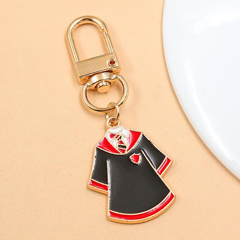European & American Cross-Border Alloy Jewelry: Graduate's Hat & Flower Pendant Charm