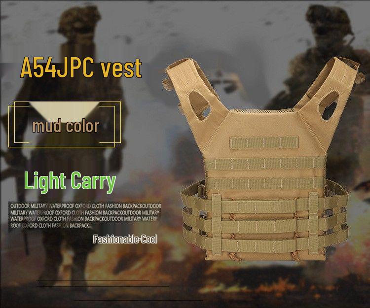 JPC Lightweight Multifunctional Tactical Vest for Outdoor and COS Military Training 