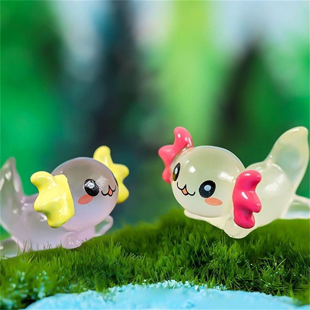 

Mini Luminous Hexagon Dragon Luminous Hexagonal Dragon Statue Creative Fish Tank зелёный