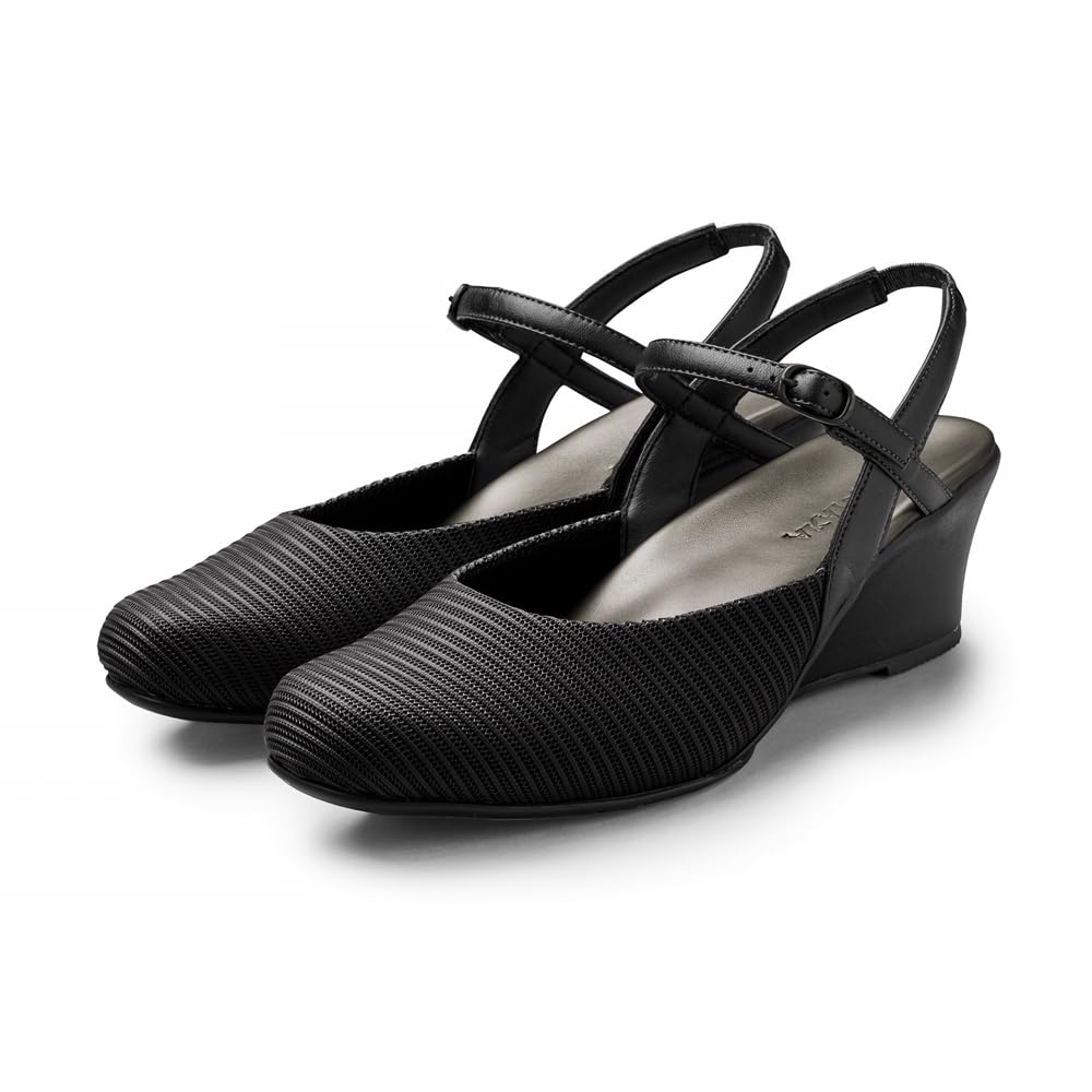 

Офисные сандалии Akaishi Arch Fitter Official 115 Sling Mesh для работы стоя и на выход [AKAISHI] (Д 24,0см-24,5см Черный) Работа, Поездки на работу, чёрный