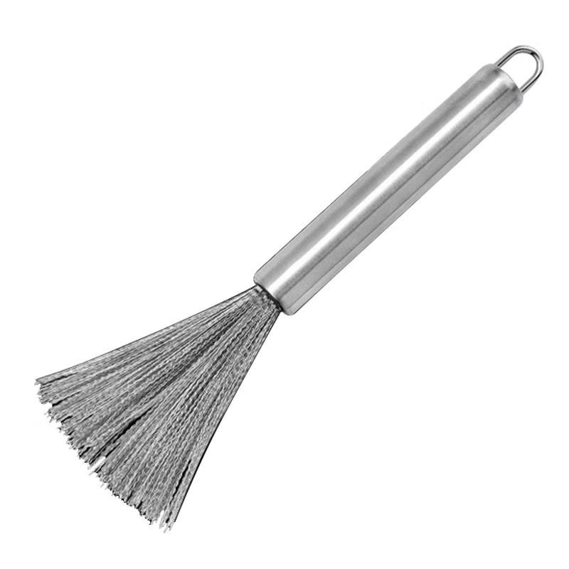 Stainless Steel Pot Brush with Handle