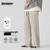 Mark Fairwhale Men's Straight-Leg Cotton Pique Casual Pants