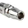 NITTO Male Thread Adapter Air Fitting Coupling Silver