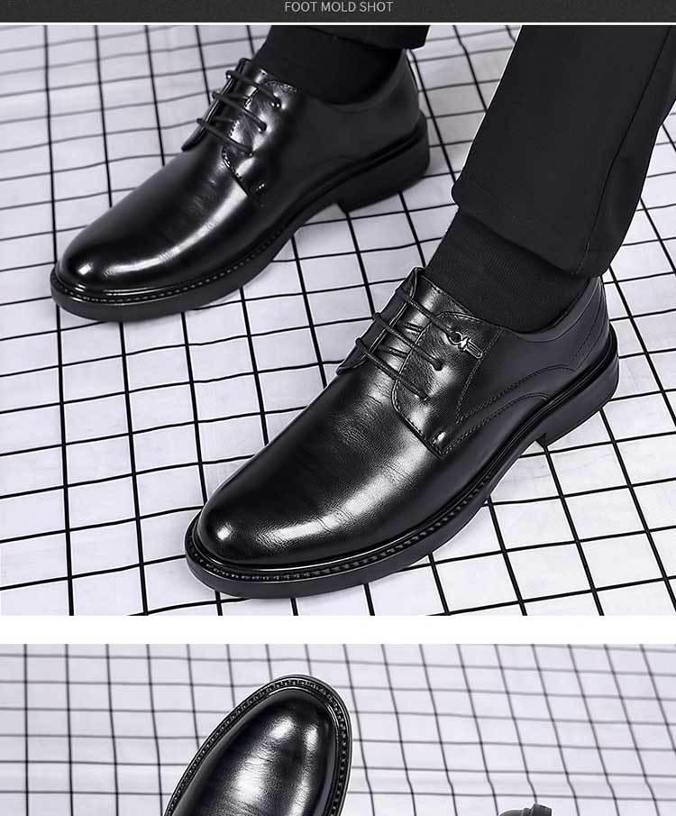 Men's Soft Leather Formal Shoes - Casual, Business, Wedding & Groomsman Styles