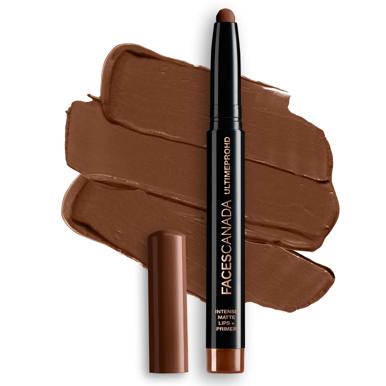 FACES CANADA Ultime Pro HD Intense Matte Lipstick + Primer - Boysenberry (Plum), 1.4g | 9HR Long Stay | Flawless HD Matte Finish | Intense Color |