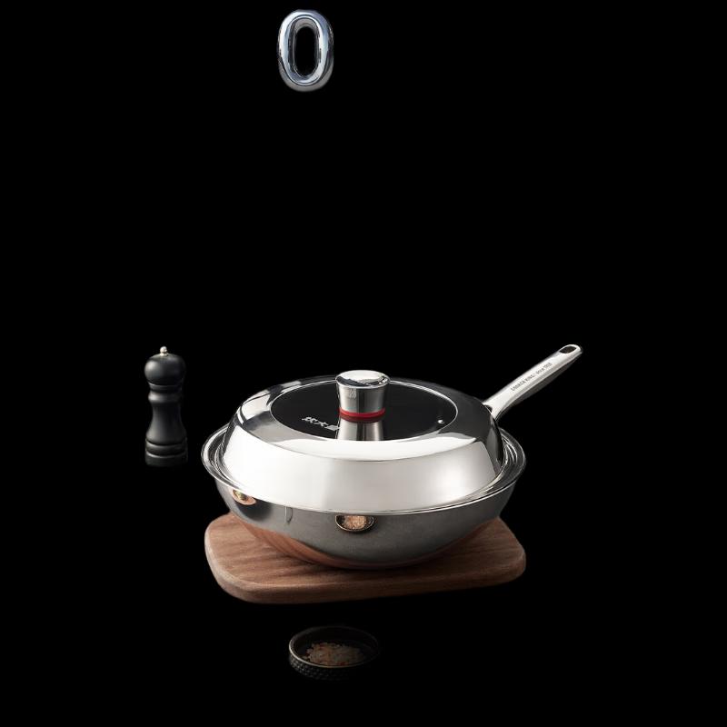 CooKing Pure Titanium Wok 32cm